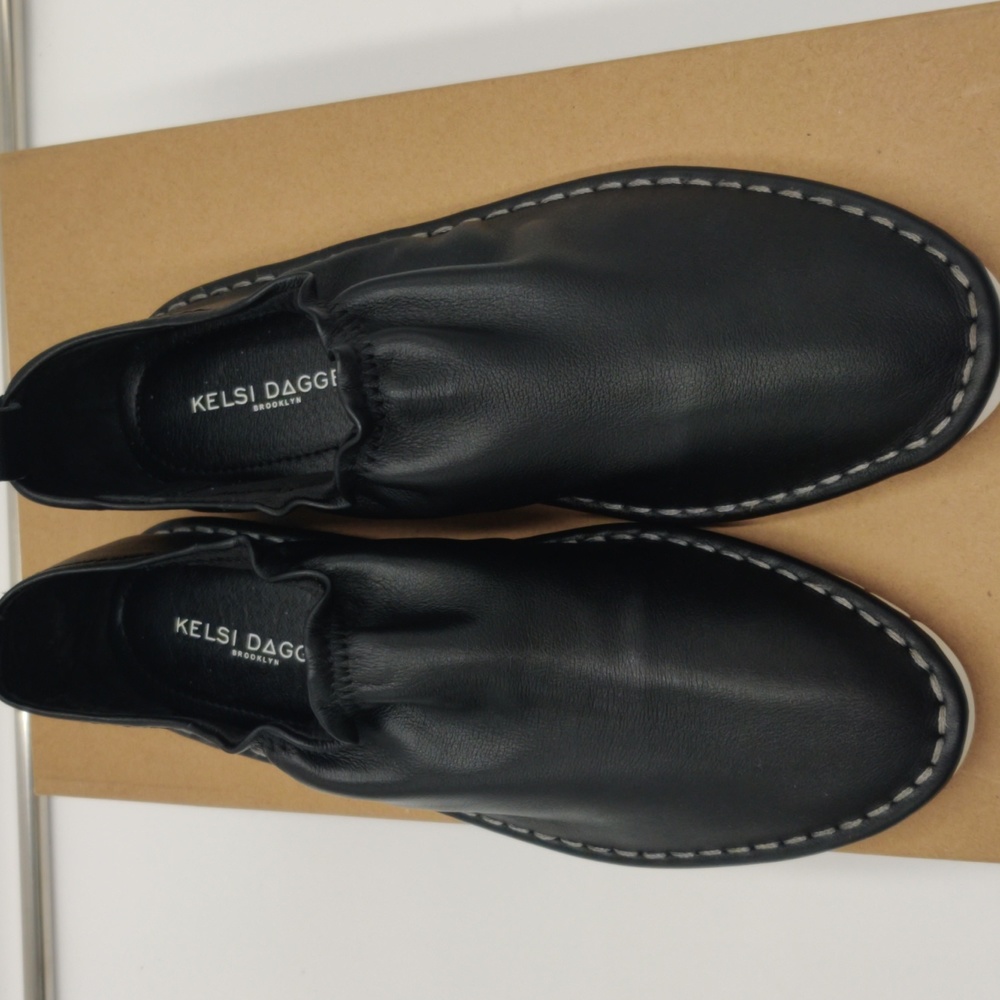 Women's Kelsi Dagger Brooklyn Royce Black Leather 6 M